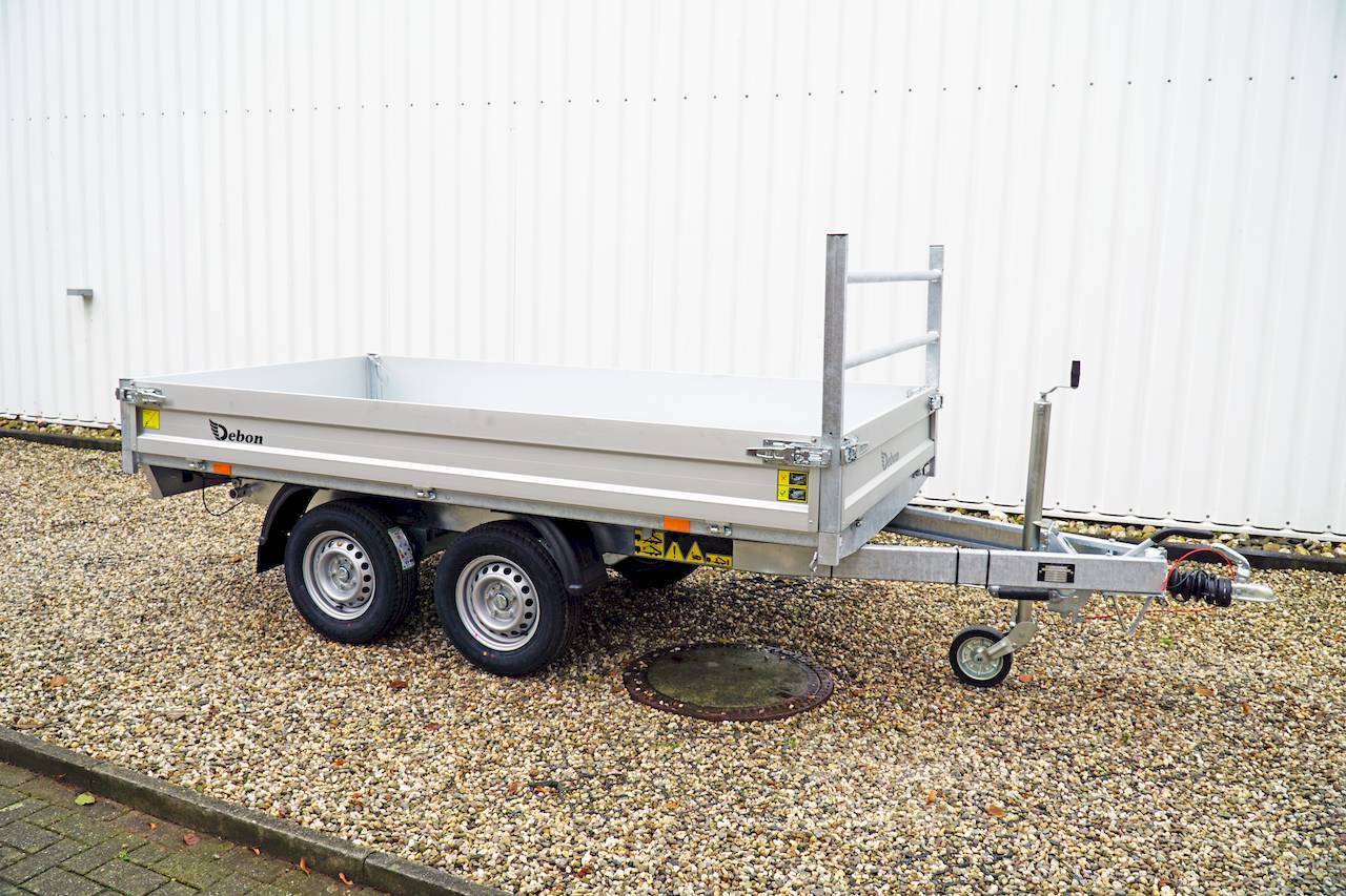 Cheval Liberté Debon PW1.2 LUX Rückwärtskipper 2000 kg mit Elektrohydraulik – 306 x 155 x 30 cm – Bild 7