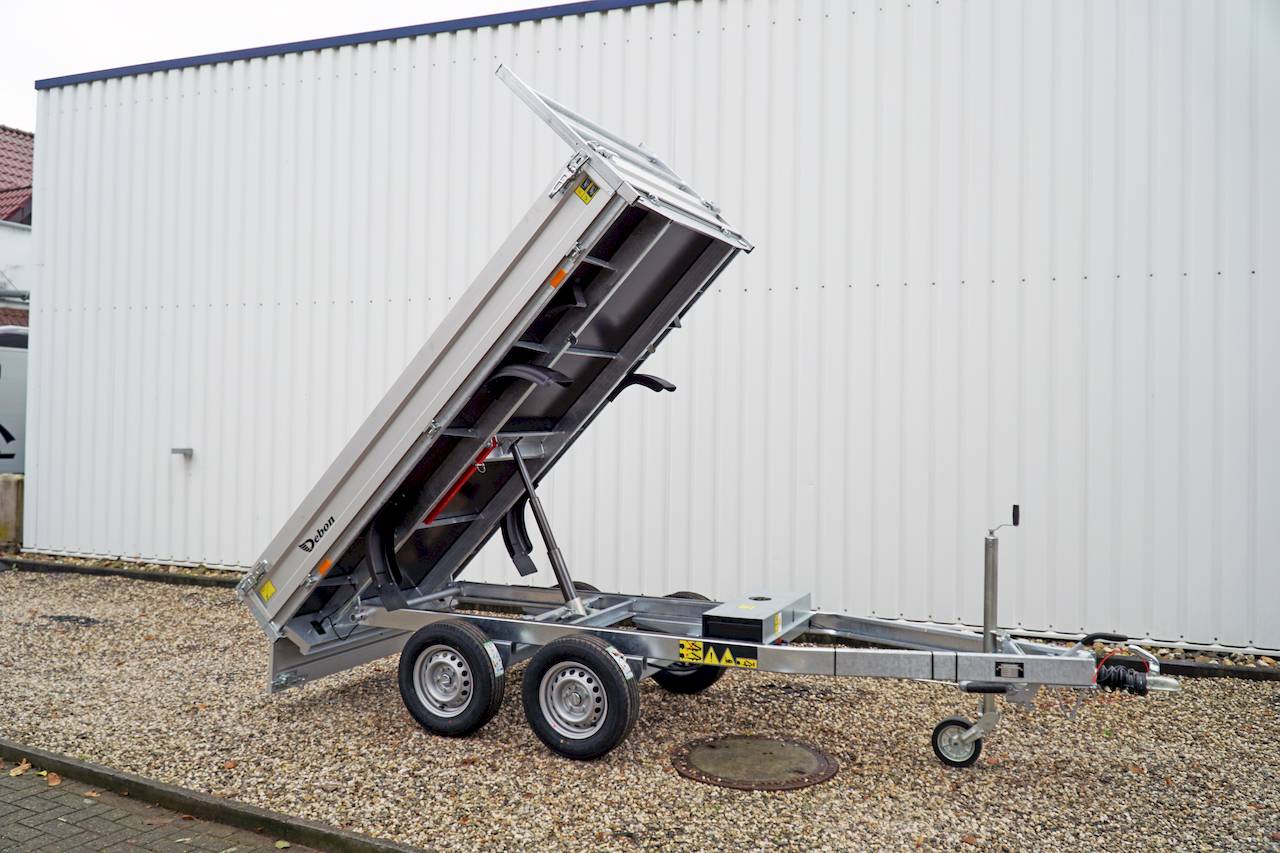 Cheval Liberté Debon PW1.2 LUX Rückwärtskipper 2000 kg mit Elektrohydraulik – 306 x 155 x 30 cm – Bild 2
