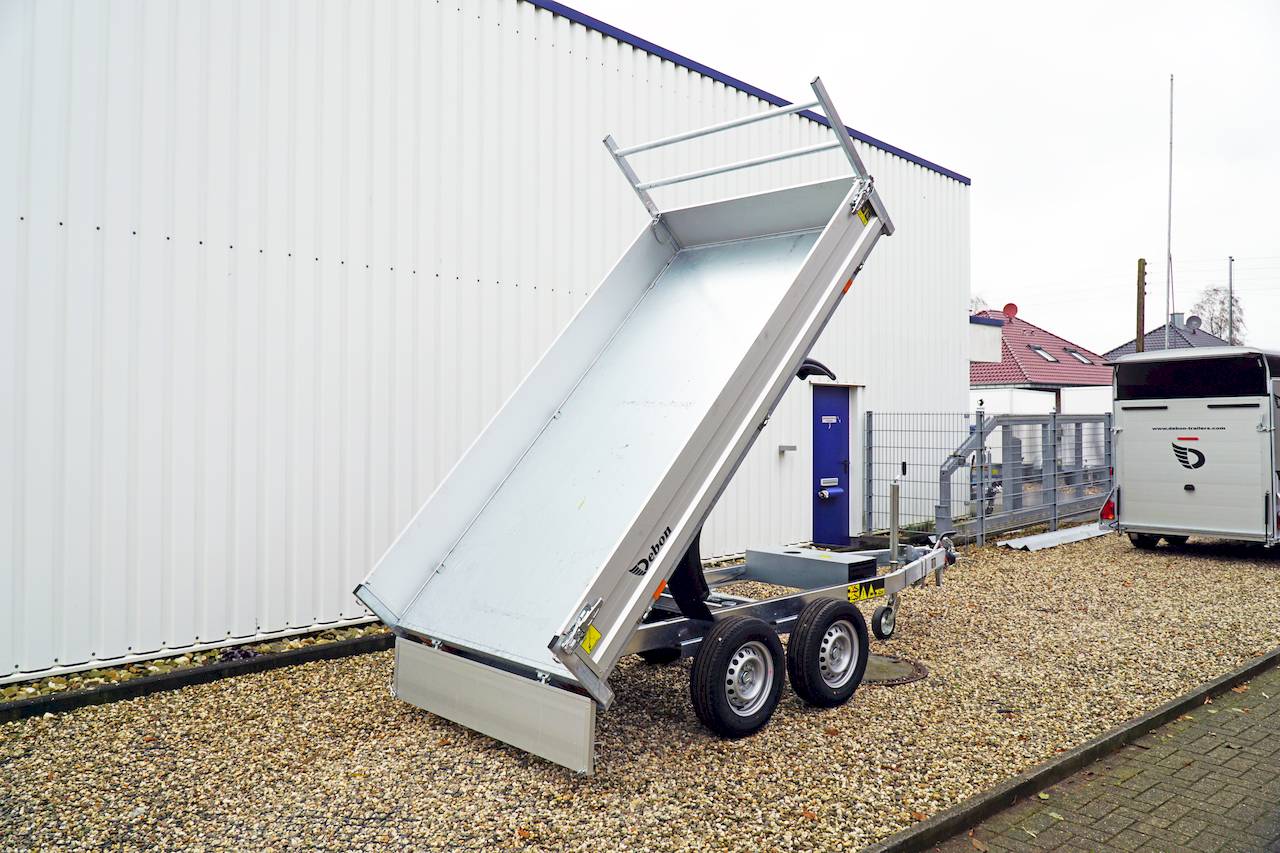 Cheval Liberté Debon PW1.2 LUX Rückwärtskipper 2000 kg mit Elektrohydraulik – 306 x 155 x 30 cm – Bild 4
