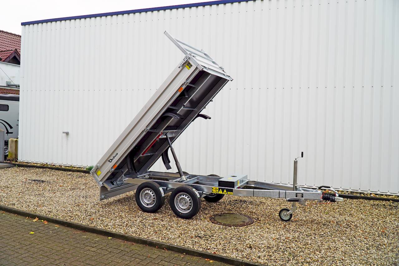 Cheval Liberté Debon PW1.2 LUX Rückwärtskipper 2000 kg mit Elektrohydraulik – 306 x 155 x 30 cm – Bild 5