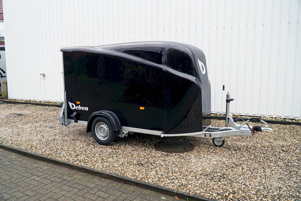 Cheval Liberté Debon Cargo 1300 Kofferanhänger 1300 kg – Schwarz – Bild 2