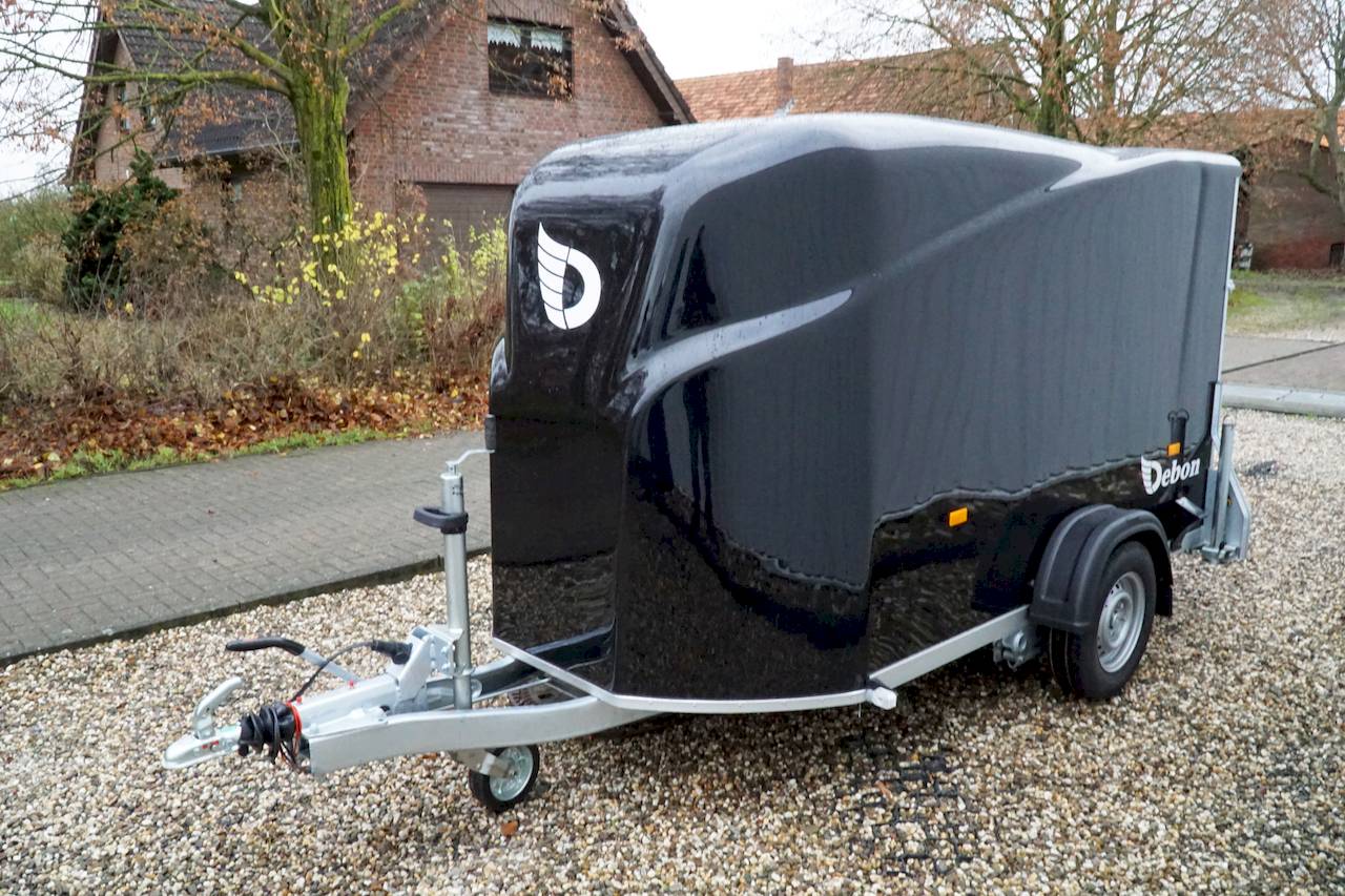 Cheval Liberté Debon Cargo 1300 Kofferanhänger 1300 kg – Schwarz – Bild 5