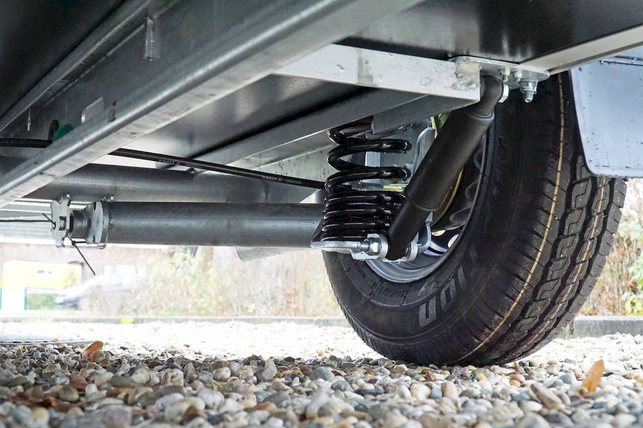 Cheval Liberté Debon Cargo 1300 Kofferanhänger 1300 kg – Schwarz – Bild 8