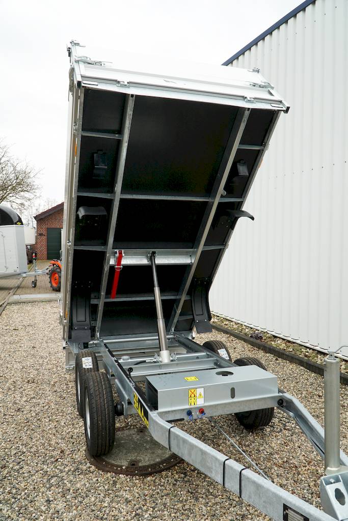 Cheval Liberté Debon PW1.2 LUX Rückwärtskipper 2000 kg mit Bordwandaufsatz und Elektrohydraulik – 306 x 155 x 60 cm – Bild 4