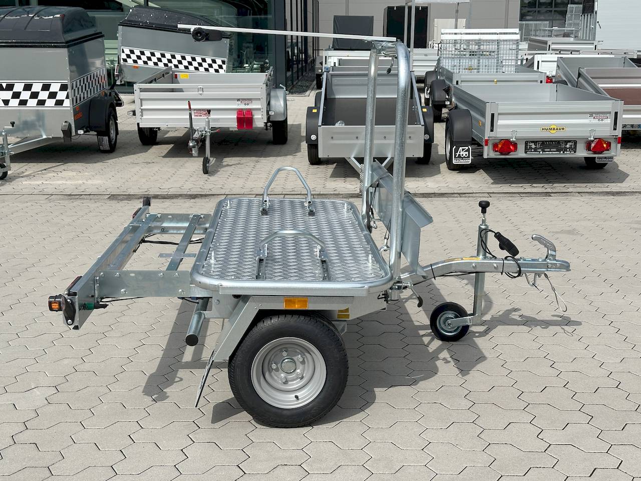 Debon Roadster Camp | Wohnmobilanhänger 80X200CM 750KG Motorradanhänger | Fahrradanhänger – Bild 2