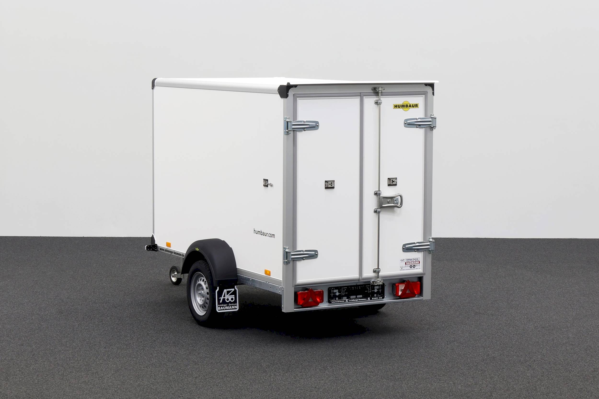 Humbaur HK 752513-15P | Doppelflügeltür 251X132X152CM 750KG Kofferanhänger – Bild 3