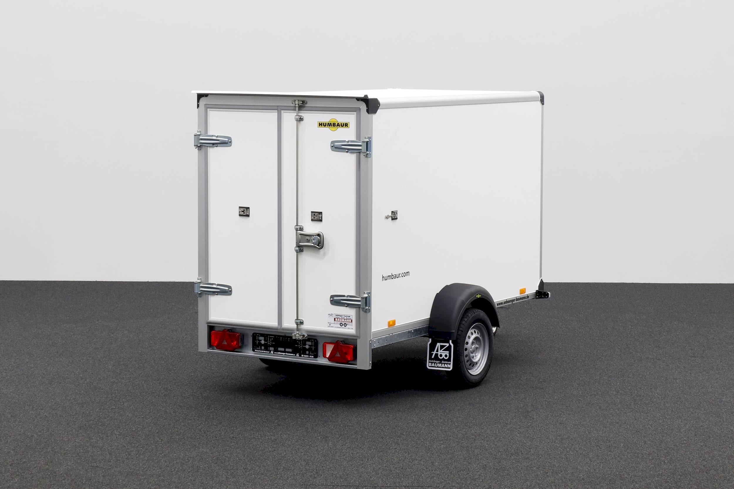 Humbaur HK 752513-15P | Doppelflügeltür 251X132X152CM 750KG Kofferanhänger – Bild 2
