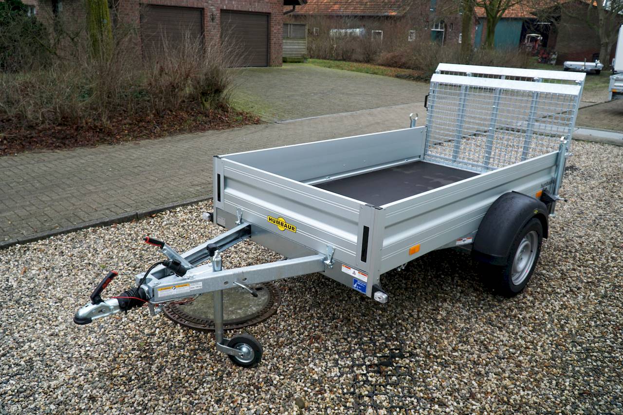 Humbaur HA 132513 ÜFW 251X131X35CM 1300KG Tieflader | Auffahrklappe – Bild 5