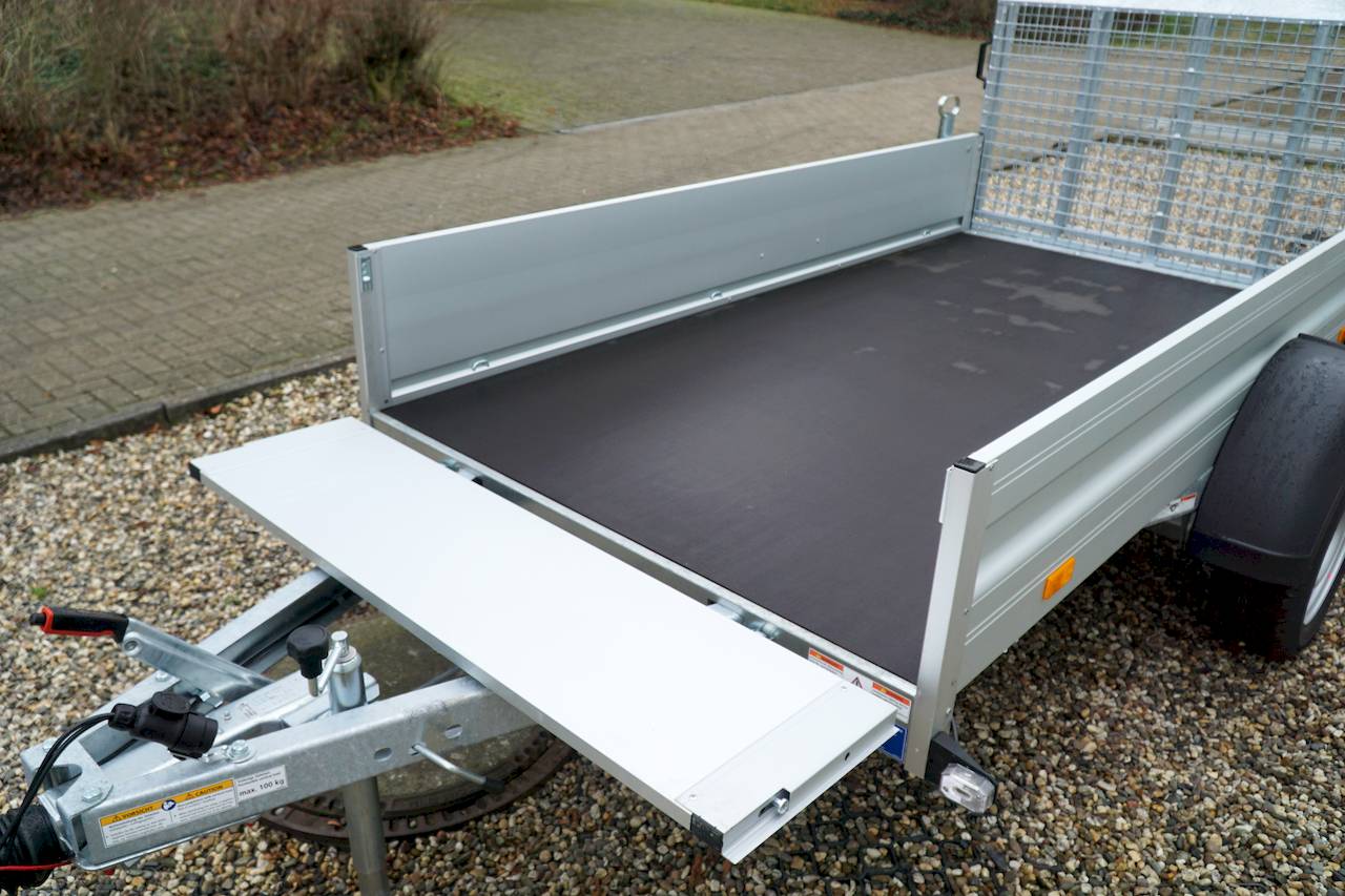 Humbaur HA 132513 ÜFW 251X131X35CM 1300KG Tieflader | Auffahrklappe – Bild 7