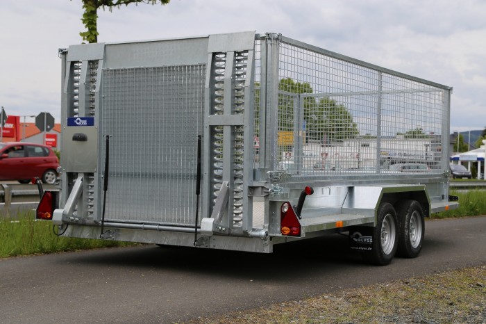Saris Magnum Maxx 350 Minibagger Maschinentransporter – Bild 6