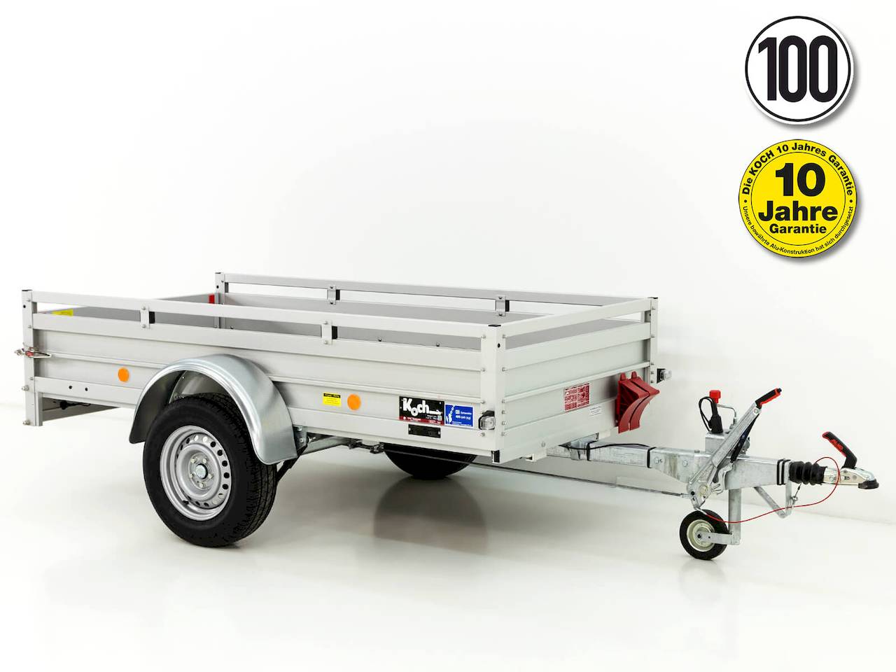 Koch-Anhänger 4.13 | Aluboden 250X125X45CM 1300KG Tieflader – Bild 2
