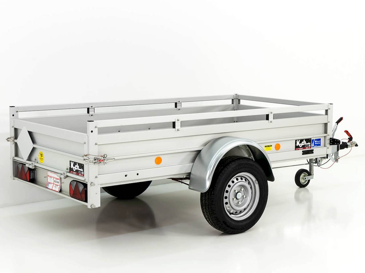 Koch-Anhänger 4.13 | Aluboden 250X125X45CM 1300KG Tieflader – Bild 3
