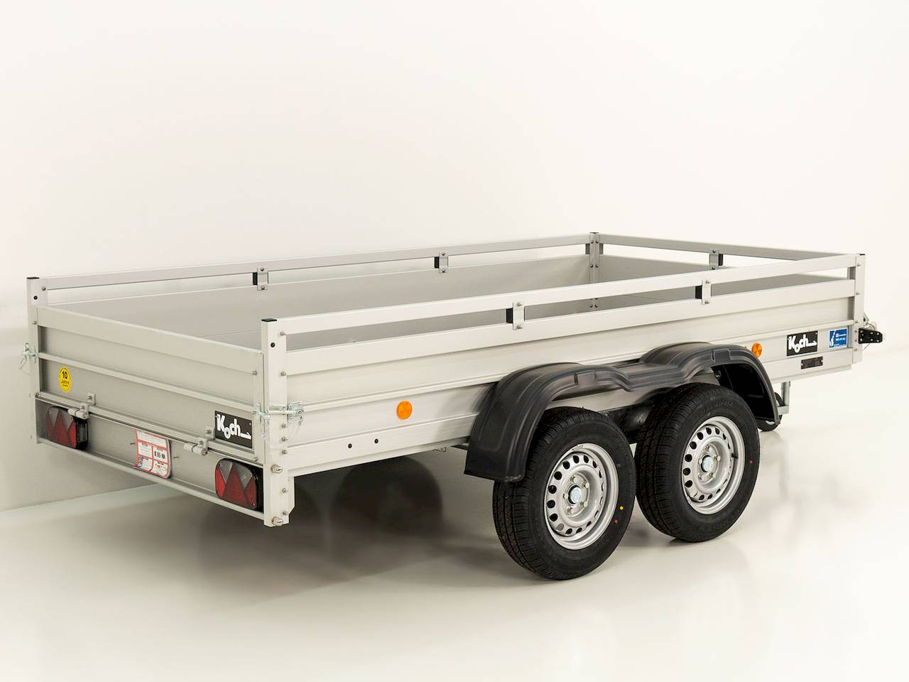 Koch-Anhänger 7.20 300X150X45CM 2000KG Tieflader – Bild 3