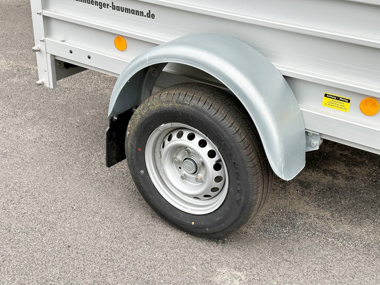 Koch-Anhänger B1000 | Aluboden 205X105X65CM 1000KG | 1XBWE | Deckelanhänger – Bild 4