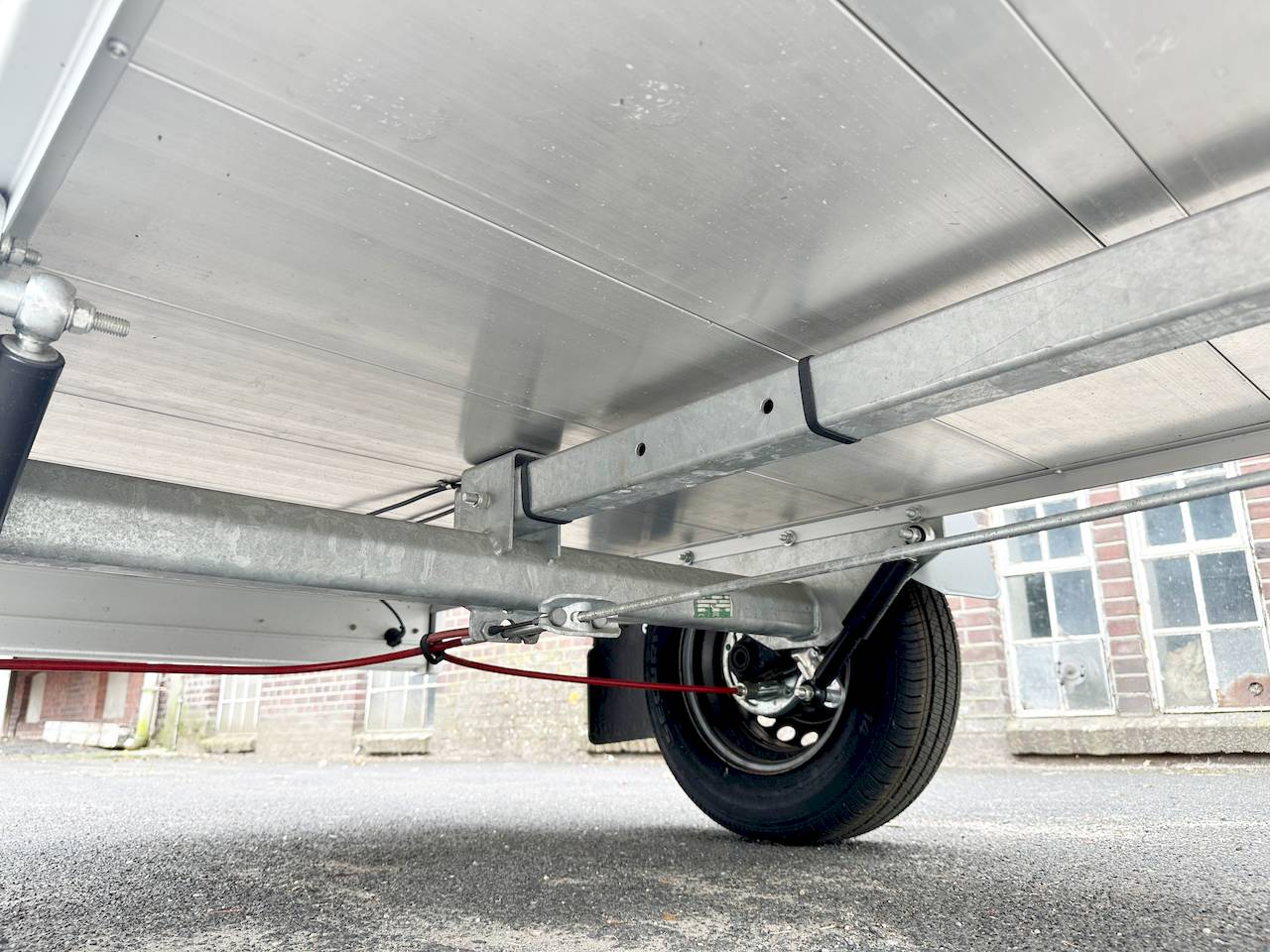 Koch-Anhänger B1000 | Aluboden 205X105X65CM 1000KG | 1XBWE | Deckelanhänger – Bild 6