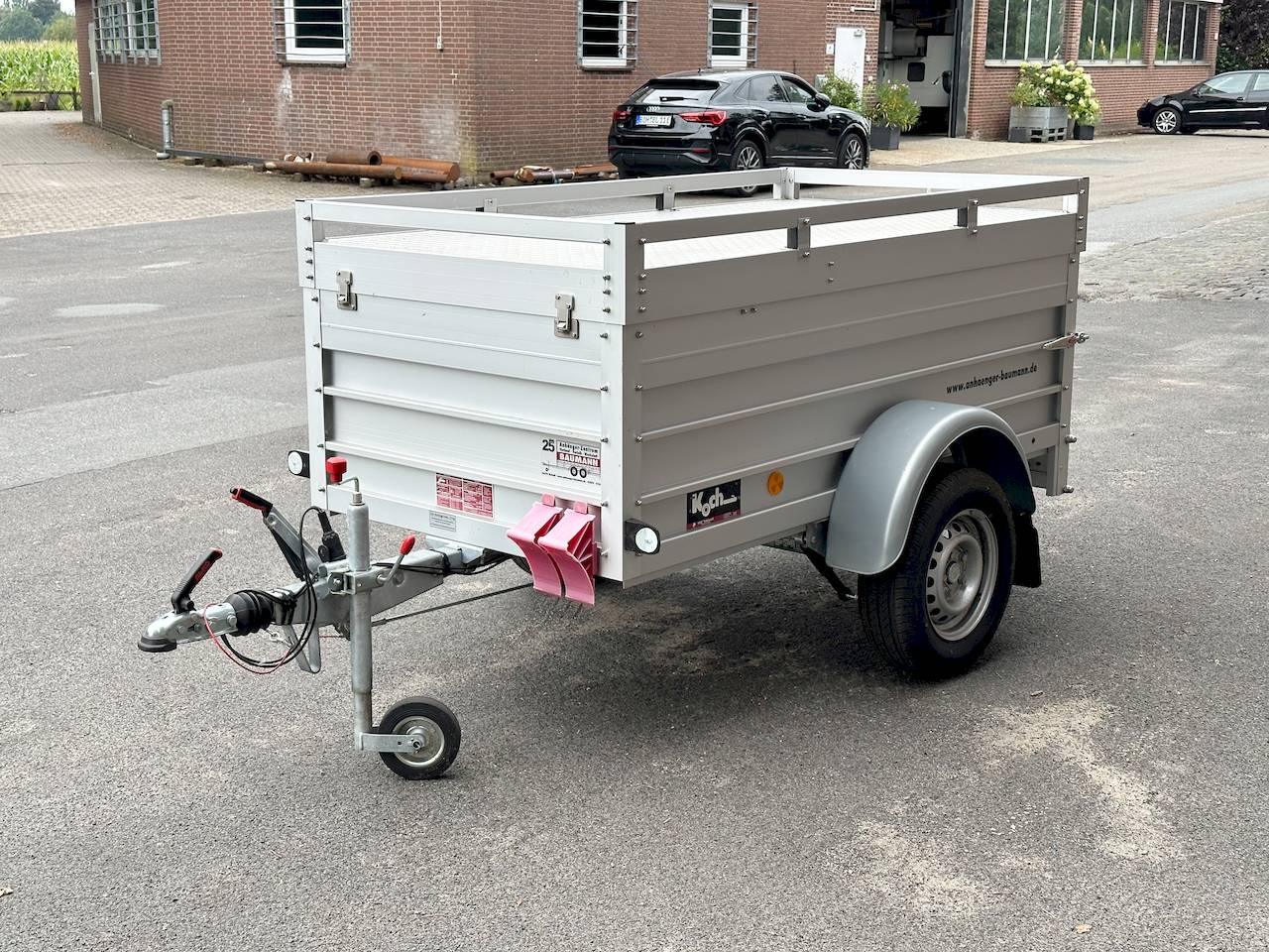 Koch-Anhänger B1000 | Aluboden 205X105X65CM 1000KG | 1XBWE | Deckelanhänger – Bild 8