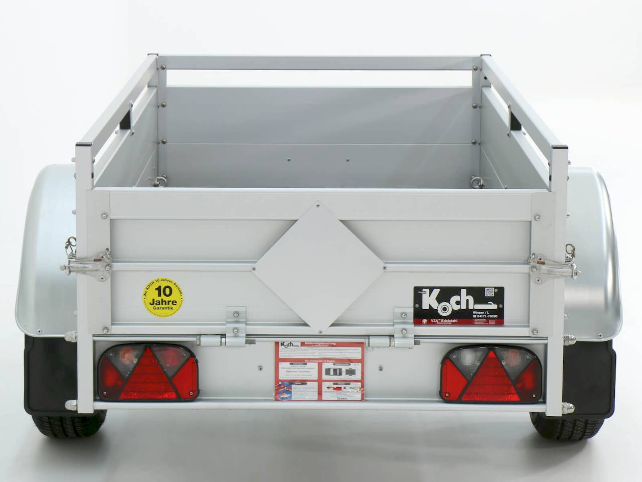 Koch-Anhänger B1000 | Aluboden 205X105X45CM 1000KG Tieflader – Bild 4