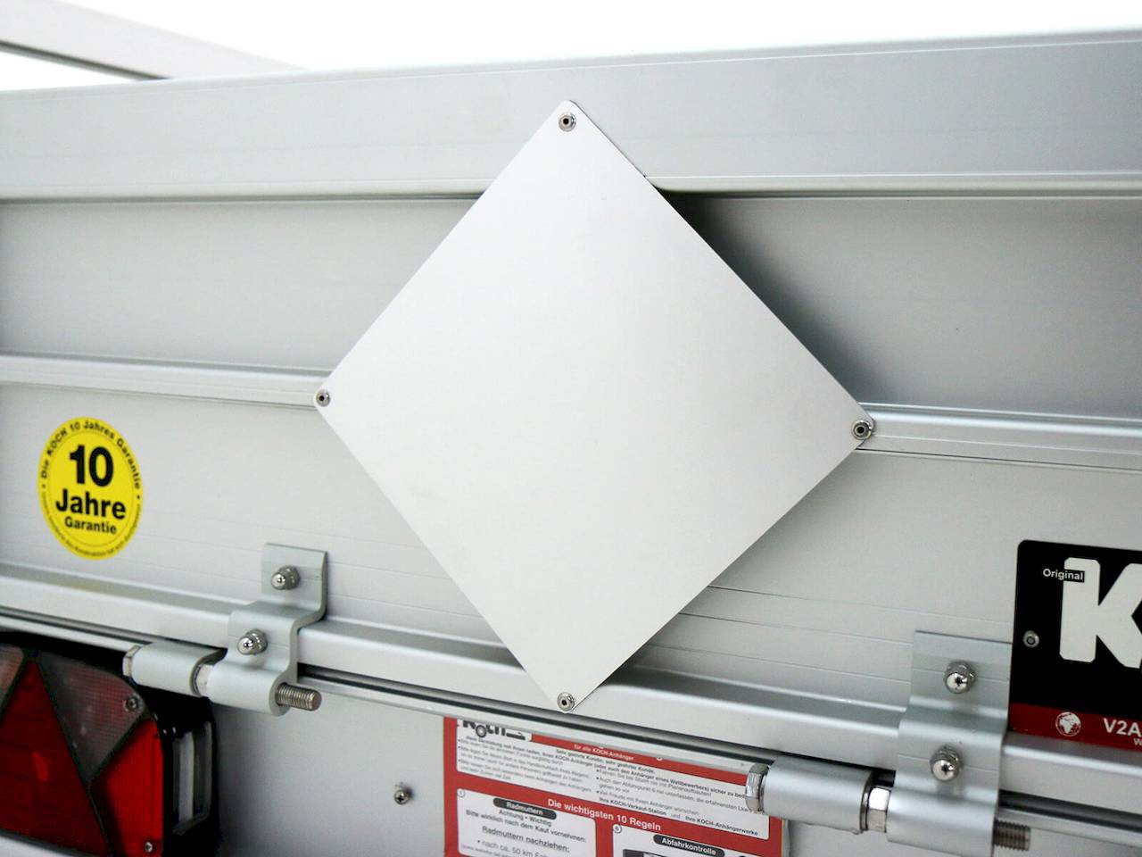 Koch-Anhänger B1000 | Aluboden 205X105X45CM 1000KG Tieflader – Bild 8