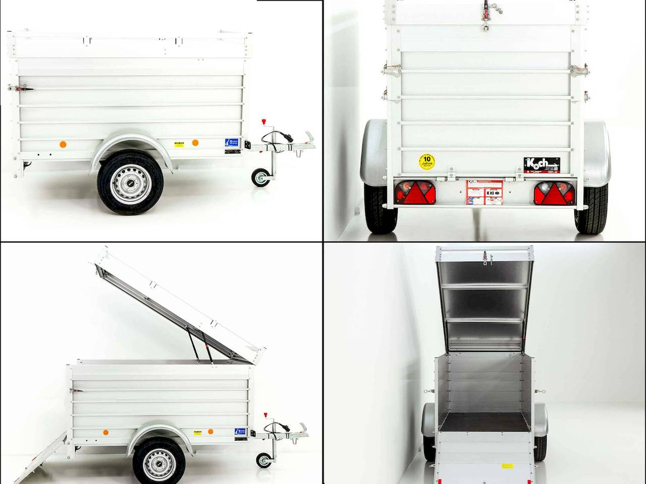 Koch-Anhänger U2 205X105X95CM 750KG | 3XBWE | Deckelanhänger – Bild 7