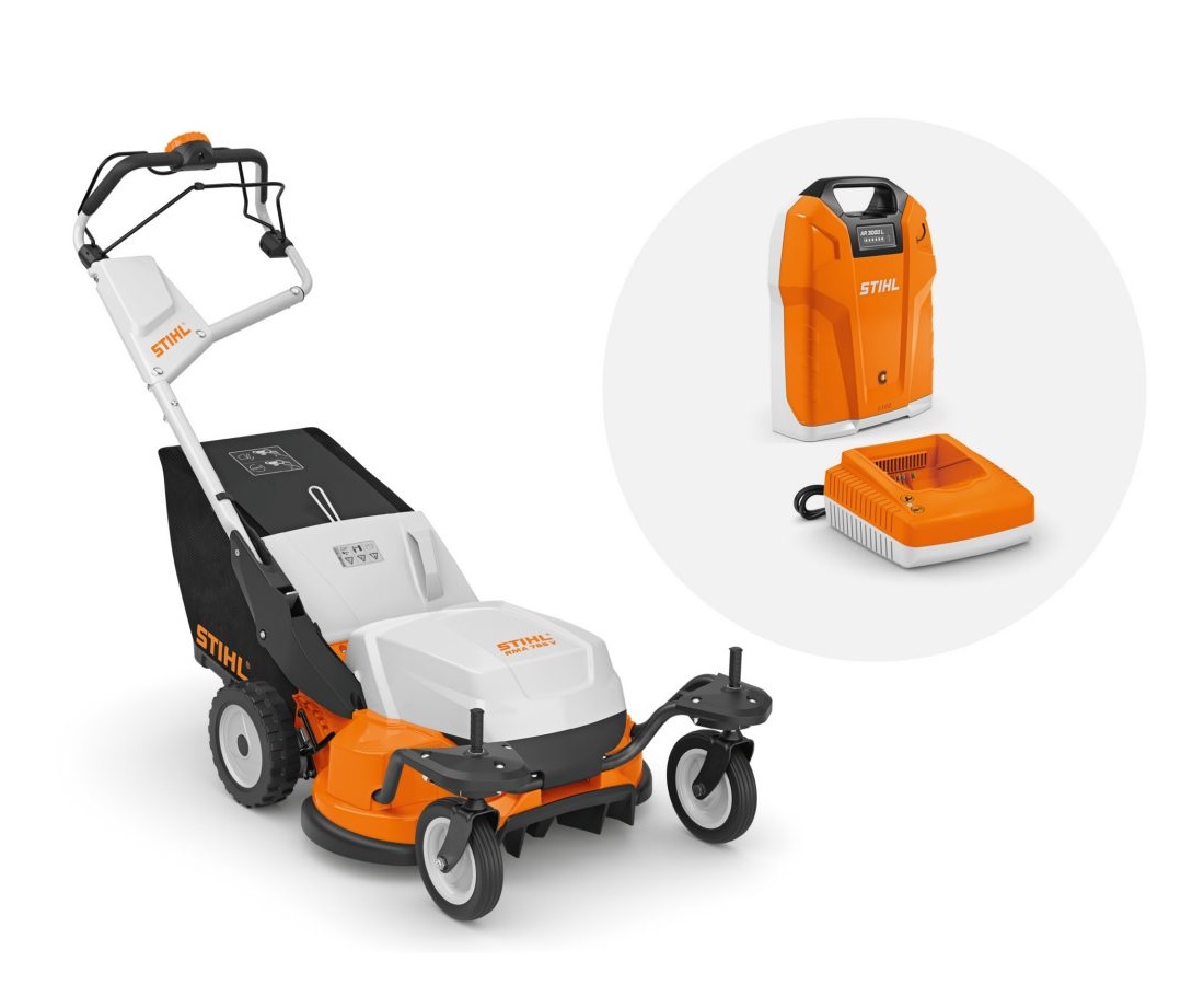 STIHL RMA 765 V Akku-Rasenmäher Set